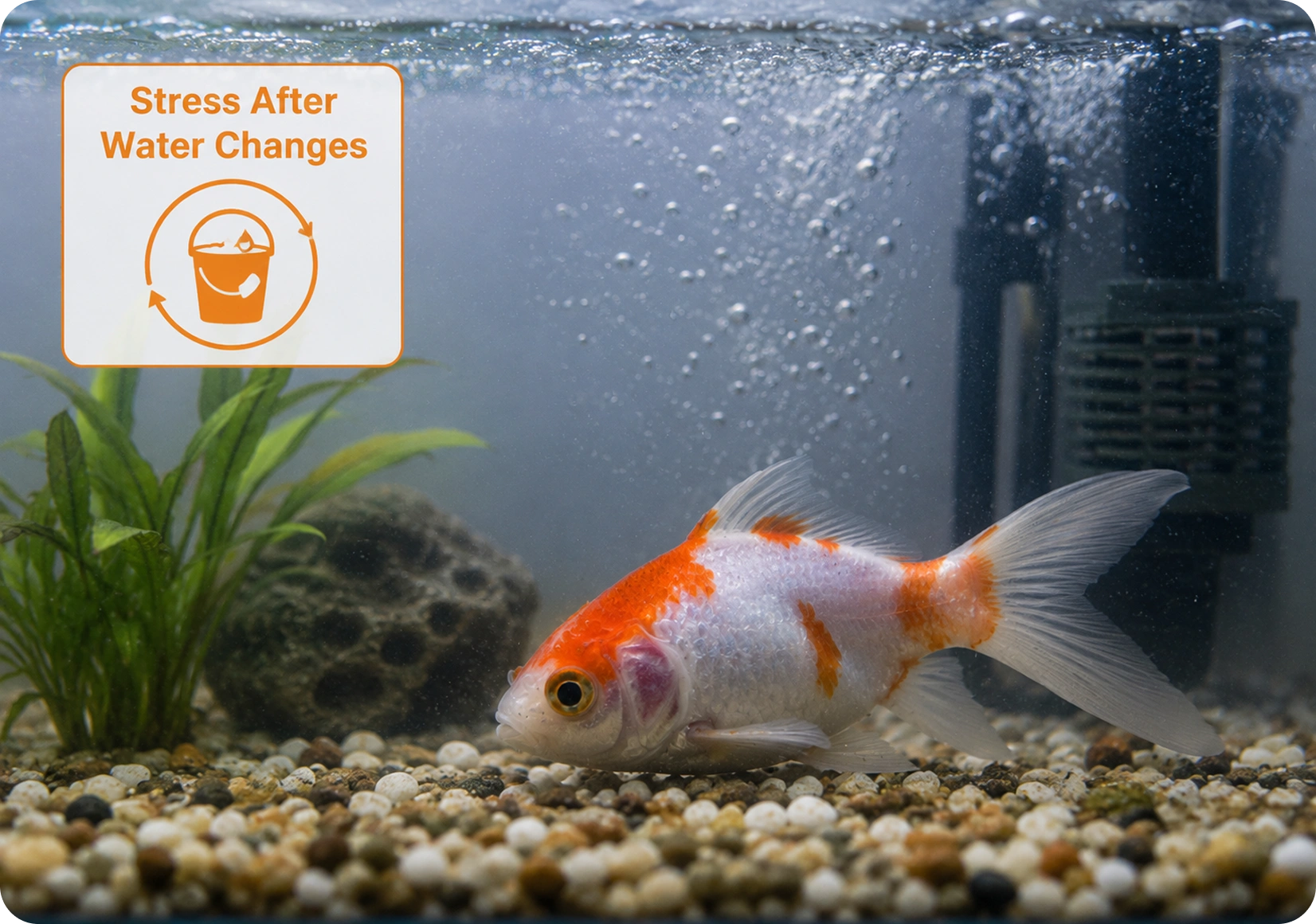 Stress After Water Changes